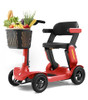GLASHOW S3 MOBILITY SCOOTER SENIORS 25 MILES , 6 MPH MAX, 265LBS LOADING - RED