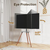 ECOTINY Tripod Easel TV Stand for 43 to 65 Inch LCD LED OLED Screen, HW1074BK