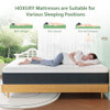 HOXURY MATTRESS 10" GREEN TEA MEMORY FOAM MEDIUM FIRM FULL SIZE HS-HMZC10FU New