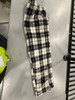 J.Y. BROWN WHITE & BLACK FLEECE J.Y. FASHION PANTS WARM - L/XL - BROWN WHITE BLK