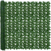 ODTORY ARTIFICIAL IVY PVC FENCE WALL SCREEN 60"X120" IVY VINE LEAF - GREEN New