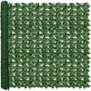 ODTORY ARTIFICIAL IVY PVC FENCE WALL SCREEN 60"X120" IVY VINE LEAF - GREEN New