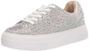 BETSEY JOHNSON WOMEN'S SIDNY SNEAKER - SIZE: WOMEN 6.5 - RHINESTONE