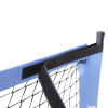PRINCE FULL EASY TO TRANSPORT COURT PICKLEBALL NET + WHEELS - 22FT - BLUE