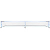 PRINCE FULL EASY TO TRANSPORT COURT PICKLEBALL NET + WHEELS - 22FT - BLUE