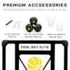 POOL BOY SPORTS POOL BASKETBALL HOOP - ADJUSTABLE POOLSIDE BASKETBALL HOOP