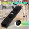 TUYOHW DOUBLE ROLLING SKI BAG PADDED WATERPROOF WHEELED SKI BAG SNOWBOARD/165 CM