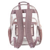SUMMIT RIDGE CLEAR BACKPACK - CLEAR/ROSE New
