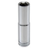 HUSKY 3/8 IN. DRIVE 12 MM 6-POINT METRIC DEEP SOCKET - SILVER New