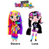 Decora Fashion Girlz Doll 11 inches-Decora + Luna | Set of 2 Fashion Dolls New