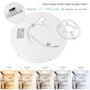 Brightever 15 Inch Large Flush Mount Ceiling Light Fixtures 3800LM 3000W - White