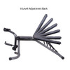 Body Champ Weight Bench with Leg Extension 2-Piece Combo Adjustable Bench Press
