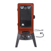 PIT BOSS 3-SERIES GAS VERTICAL SMOKER, RED HAMMERTONE - 10773