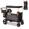 RADIO FLYER ATLAS STROLL ’N WAGON 3-IN-1 PUSH OR PULL VERSATILITY 3976 - GRAY