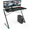 SMUGDESK GAMING DESK, Z-SHAPED COMPUTER DESK PC GAMING TABLE, GIFT