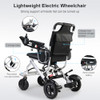 Goldseason 36LB Electric Wheelchair, 15 Miles Long Travel, GI03H102-001 - Silver