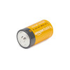 AMAZON BASICS 4PK D CELL ALKALINE EVERYDAY BATTERIES LOT-LR20-4PKB - ORANGE/GRAY