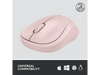 Logitech - M220 SILENT Wireless Optical Ambidextrous Mouse - Wireless - Rose