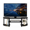 FURINNO Turn-S-Tube Wide TV Entertainment Center 11058EX/BK - Espresso/Black