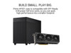 ASUS AP201 Type-C Airflow-focused Micro-ATX,Mini-ITX Computer Case, Support