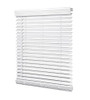 LazBlinds 2-inch Cordless Faux Wood Blinds with Royal Valance - White