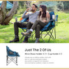 ARROWHEAD OUTDOOR Portable Folding Double Duo Camping Chair Loveseat