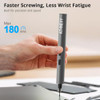 ATHNEVY 3.7V MINI PRECISION ELECTRIC SCREWDRIVER CORDLESS SCREWDRIVER - GRAY