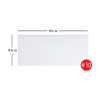 OFFICE DEPOT #10 SECURITY ENVELOPES, 4-1/8" X 9-1/2", BOX OF 500 - WHITE New
