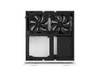 Fractal Design Ridge White Mini-ITX Slim Small Form Factor Console PC Case with