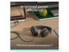 Logitech Zone Wired 2 for Business - Noise-Canceling Headset with Adaptive