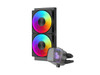SAMA L70 240mm Liquid CPU Cooler AIO Cooler with ARGB Infinity Mirror Effect