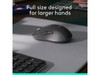 Logitech Signature M650 L Mouse - Optical - Wireless - Bluetooth/Radio Frequency