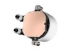 PCCOOLER CPS DA240 ARGB AIO CPU Liquid Cooler, 240mm Radiator, 260W TDP,