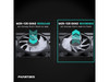Phanteks M25-120 Gen2 Reversed Blade, 120mm ARGB High Performance Cooling Fans,