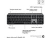 Logitech MX Keys S for Mac, Wireless Keyboard, Fluid, Precise Laptop-Like