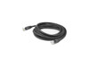 AddOn 3ft Black CAT 6 PVC Ethernet Cable Snagless Bubble Boot RJ-45 M/M
