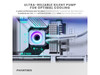 Phanteks Glacier One 420D30 X2 AIO Liquid CPU Cooler, Evolv X2 Aluminum Cap