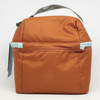 EMBARK INSULATED DURABLE DUAL-COMPARTMENT LUNCH BAG LUNCH BOX - BROWN New