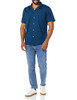 AMAZON ESSENTIALS MEN'S VACATION COTTON RESORT SHIRT, SLIM-FIT SHORT SLEEVE New