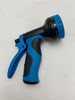 ATEROD EXPANDABLE GARDEN HOSE 100FT 10 NOZZLES SPRAYER - BLACK/BLUE