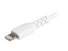 StarTech.com RUSBLTMM30CMW 30cm Durable USB A to Lightning Cable - White USB