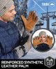 TOUGH OUTDOORS SKI & SNOW GLOVES - COLD WEATHER WATERPROOF - SMALL - GRAY/BROWN