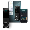 PHILIPS HUE SECURE WIRED VIDEO DOORBELL 2K DOORBELL CAMERA 590208 - BLACK