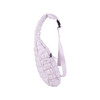 PICKLE O' JOE QUILTED SLING BAG PICKLEBALL BAG - DUSTY PINK
