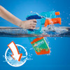 NERF SUPER SOAKER DUNK-FILL 2-PACK, 2 WATER BLASTERS, PN00091528 - ORANGE/BLUE New