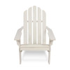 SHINE COMPANY MARINA ADIRONDACK CHAIR & PRE-ASSEMBLED - EGGSHELL WHITE