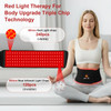 PPOKK RED LIGHT THERAPY FOR BODY 120 LEDS INFRARED LIGHT THERAPY - BLACK