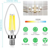 YOCHOICE 24-PACK DIMMABLE E12 LED CANDELABRA BULBS 5000K DAYLIGHT WHITE
