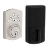 KWIKSET POWERBOLT 240 5-BUTTON KEYPAD SATIN NICKEL DEADBOLT DOOR LOCK