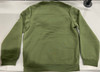 ANGELA BEBE HOODED SWEATSUIT LONG SLEEVE FULL-ZIP SIZE: MEN 2XL - OLIVE New